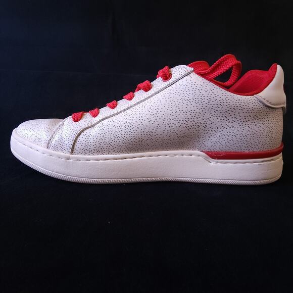 Coach Disney Mickey Mouse Keith Haring Clip Low Top Sneakers Shoes Womens Size 8 - Picture 8 of 9